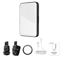 LED Selfie Light Phone Fill Light 128 LED 3000Mah Rechargeable Portable Video Light for Tiktok Vlog Video Conference Selfie
